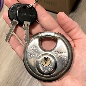 Chateau C970 Stainless Steel Padlock